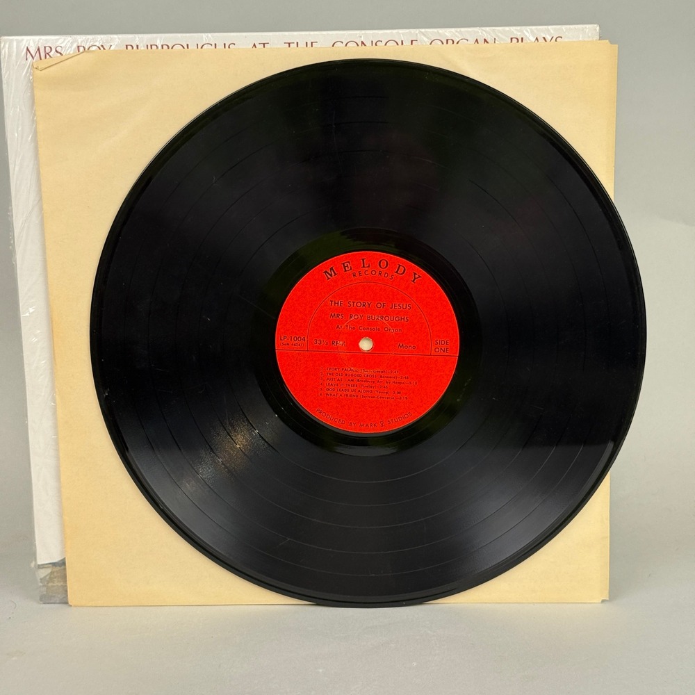 Melody Records The Story of Jesus LP Vinyl Record Black Excellent Gospel Organ - Picture 4 of 6